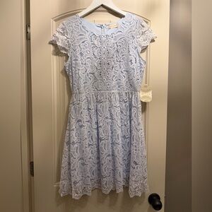 NWT Altar'd State Light Blue Lace Dress